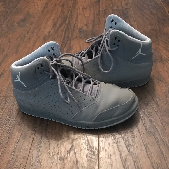 Jordan Other - Air Jordan Jordan Gray High Top Ball Shoes 8